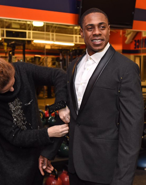 Curtis Granderson Fitted by Luxtailor for Kenneth Cole