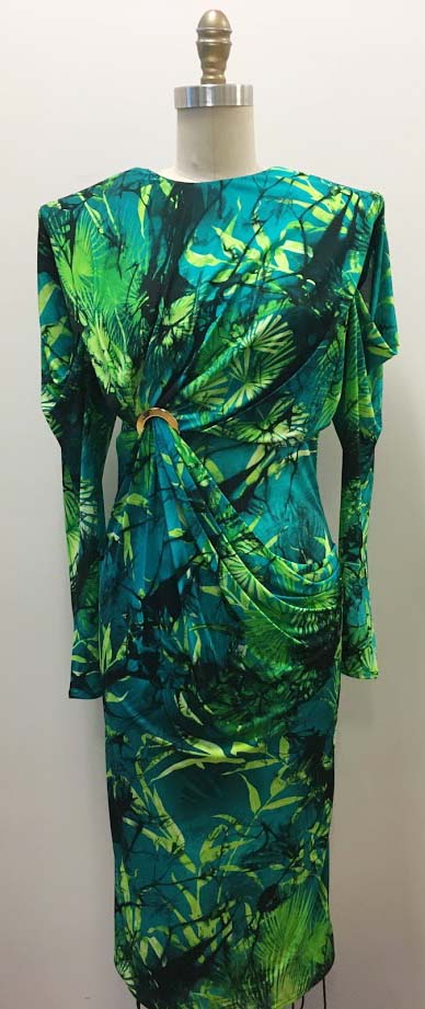 Versace Jungle Pirnt Dress 