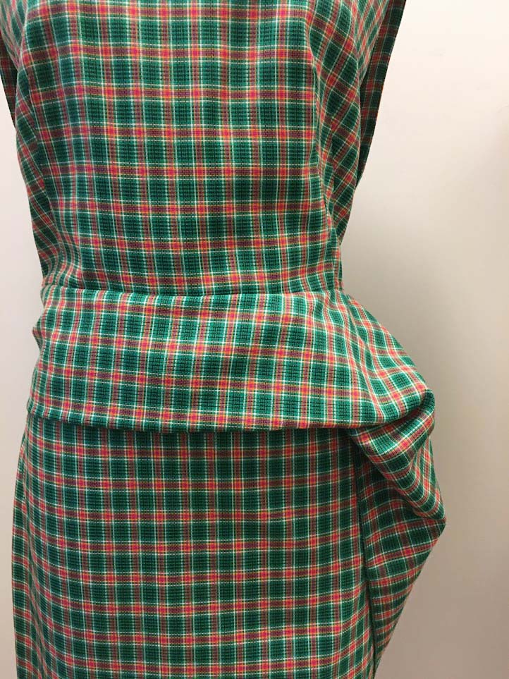 Green Plaid Dress