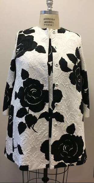 Floral Print Coat by Dolce and Gabbana