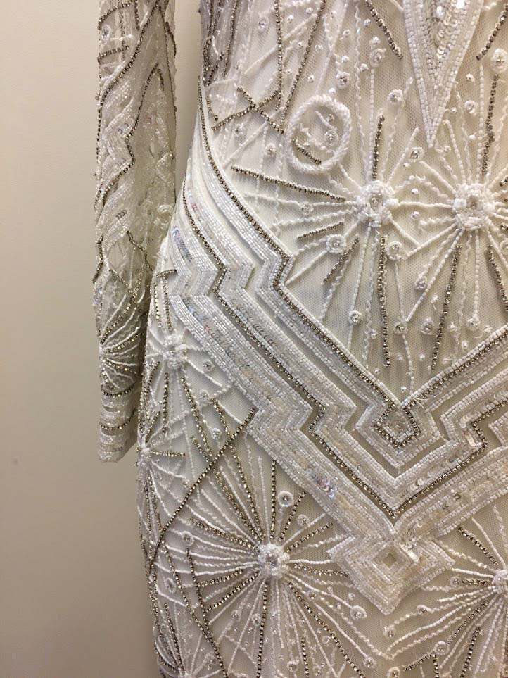 Zuhair Murad White Beaded Dress