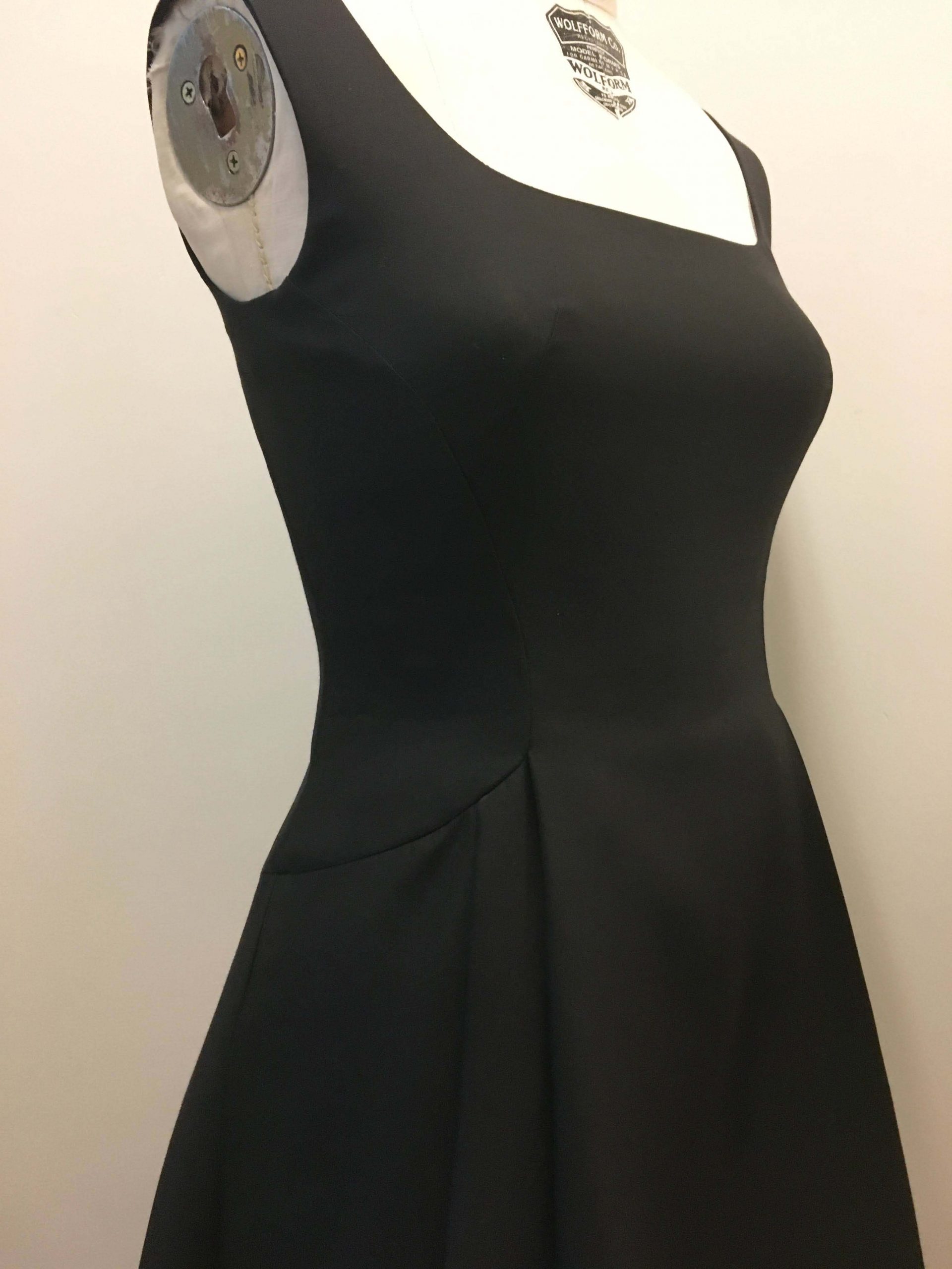 Alberta Ferretti Black Dress