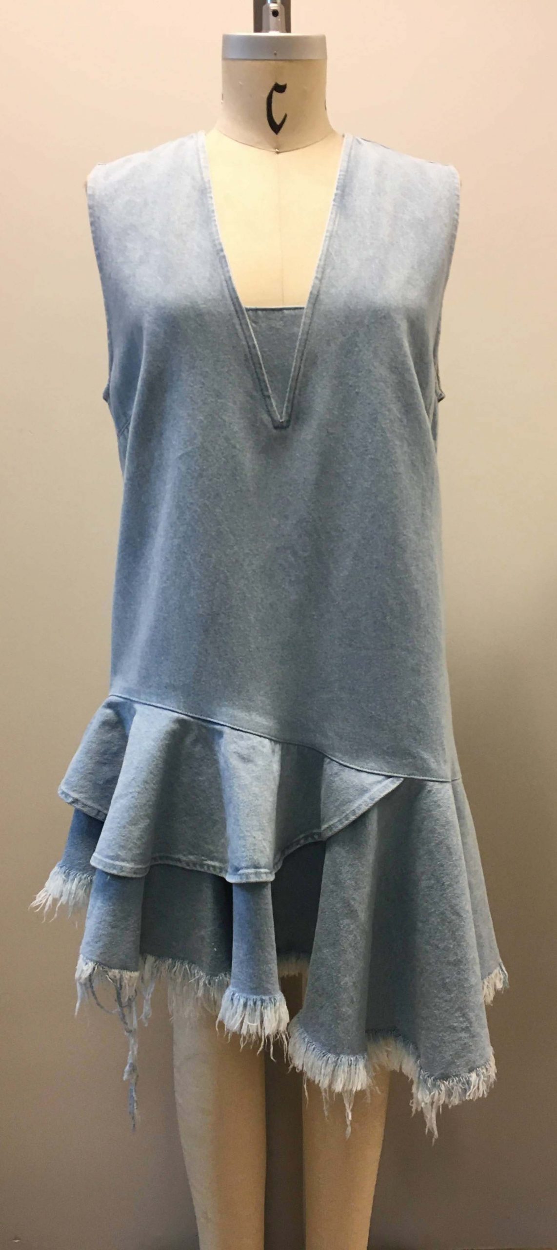 Denim dress by Marques Almedia