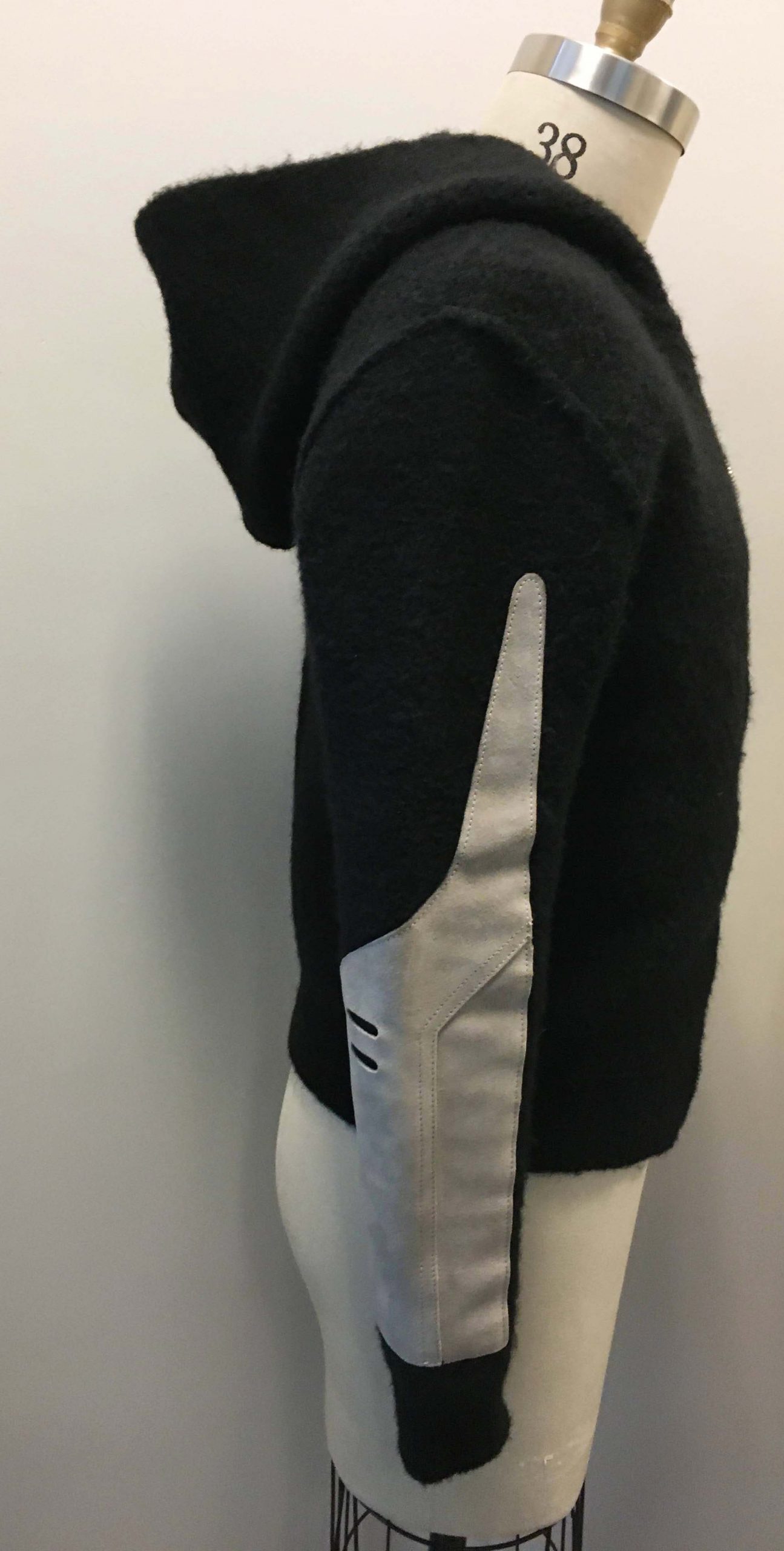 Rick Owens Black Knit Jacket