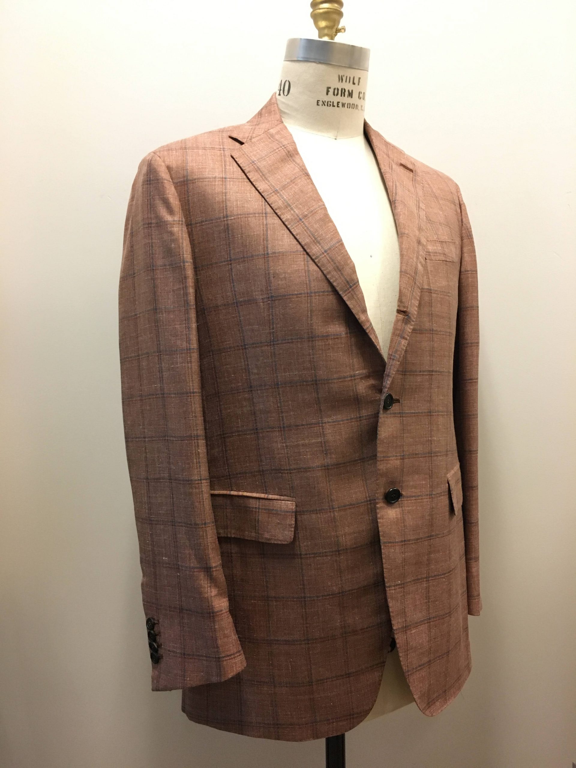 Sid - Mashburn Brown Plaid Jacket