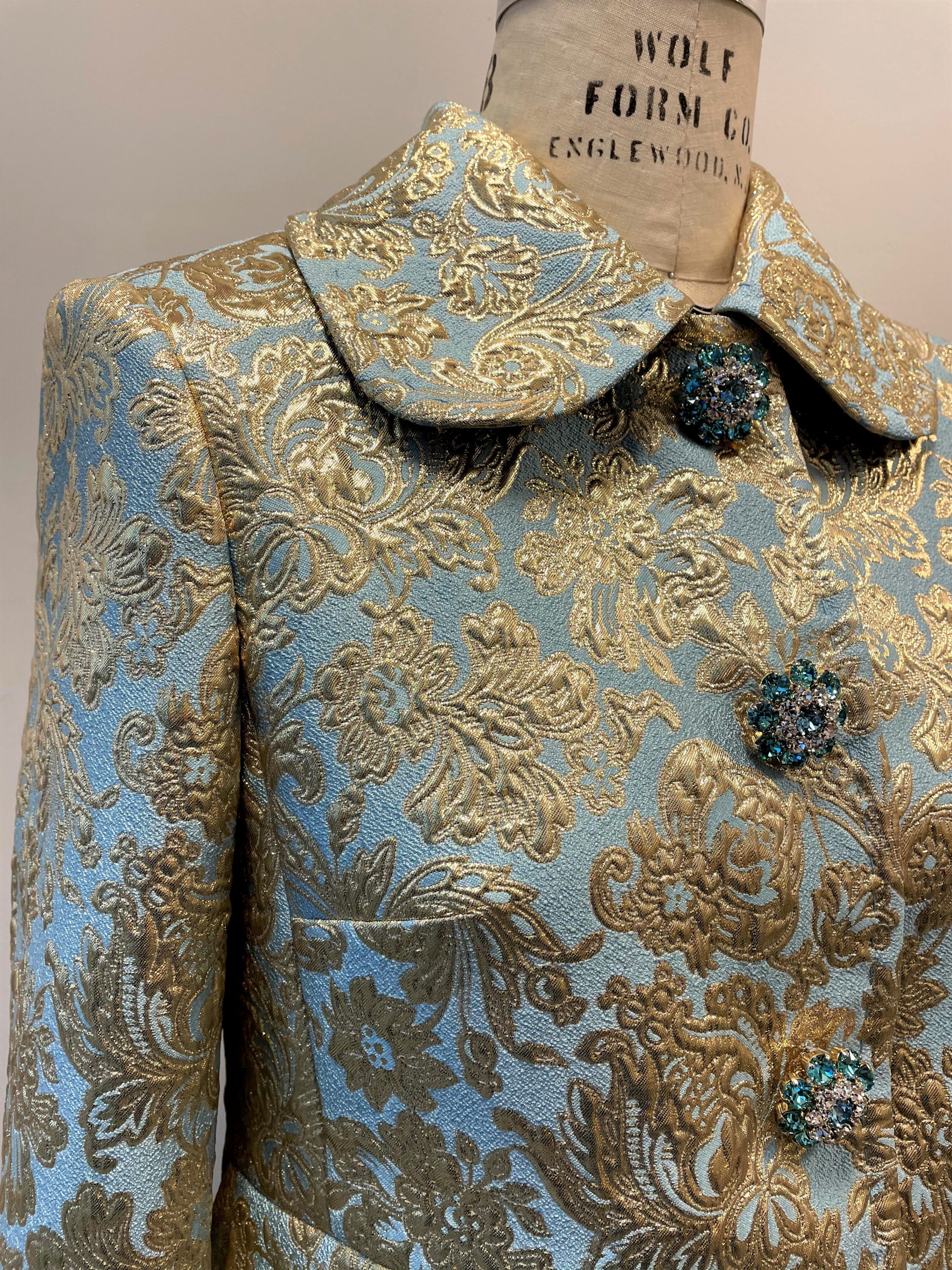 Mint and Gold Jacket - Dolce and Gabbana