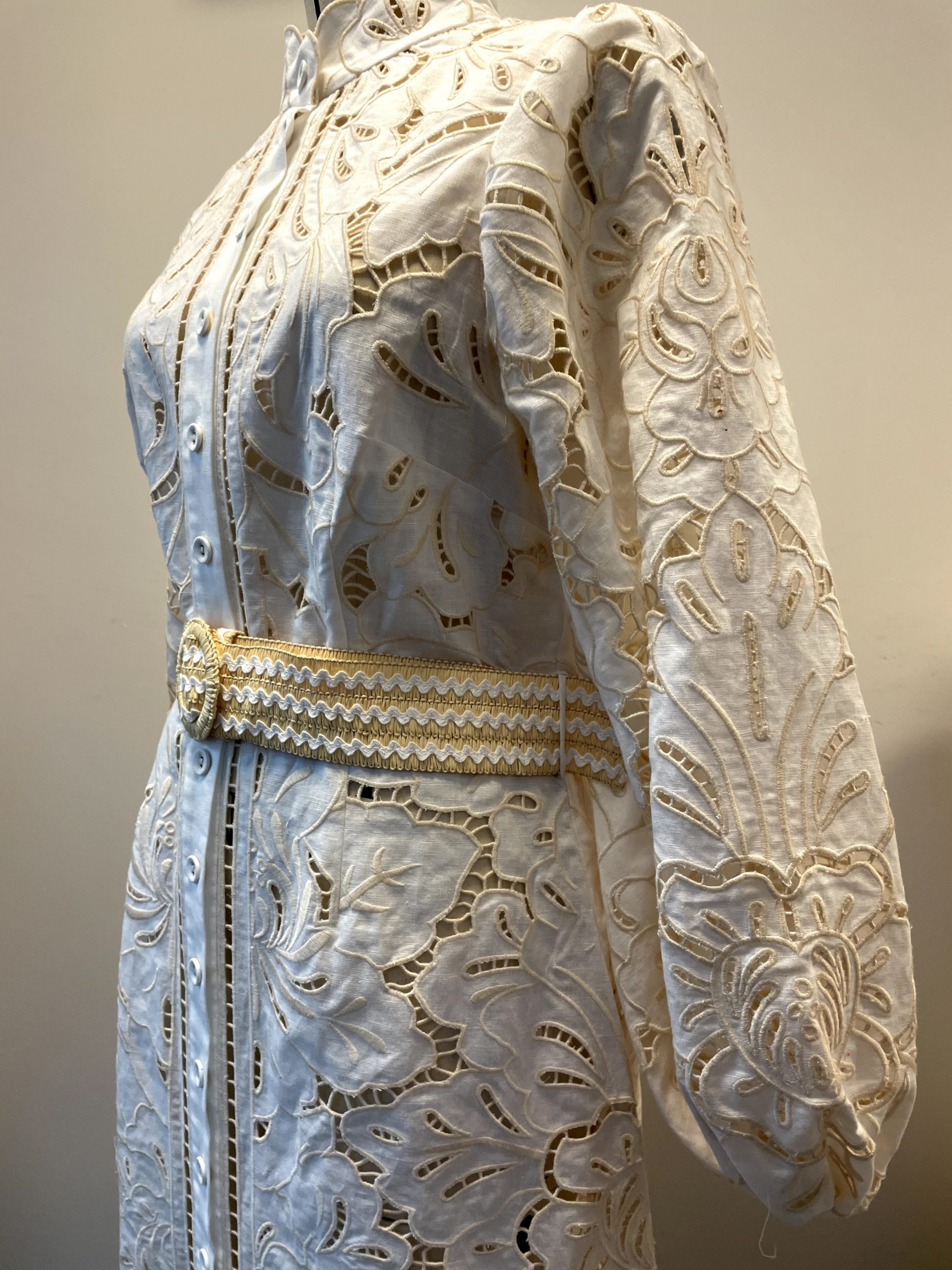 Off White Lace Dress - Zimmermann 