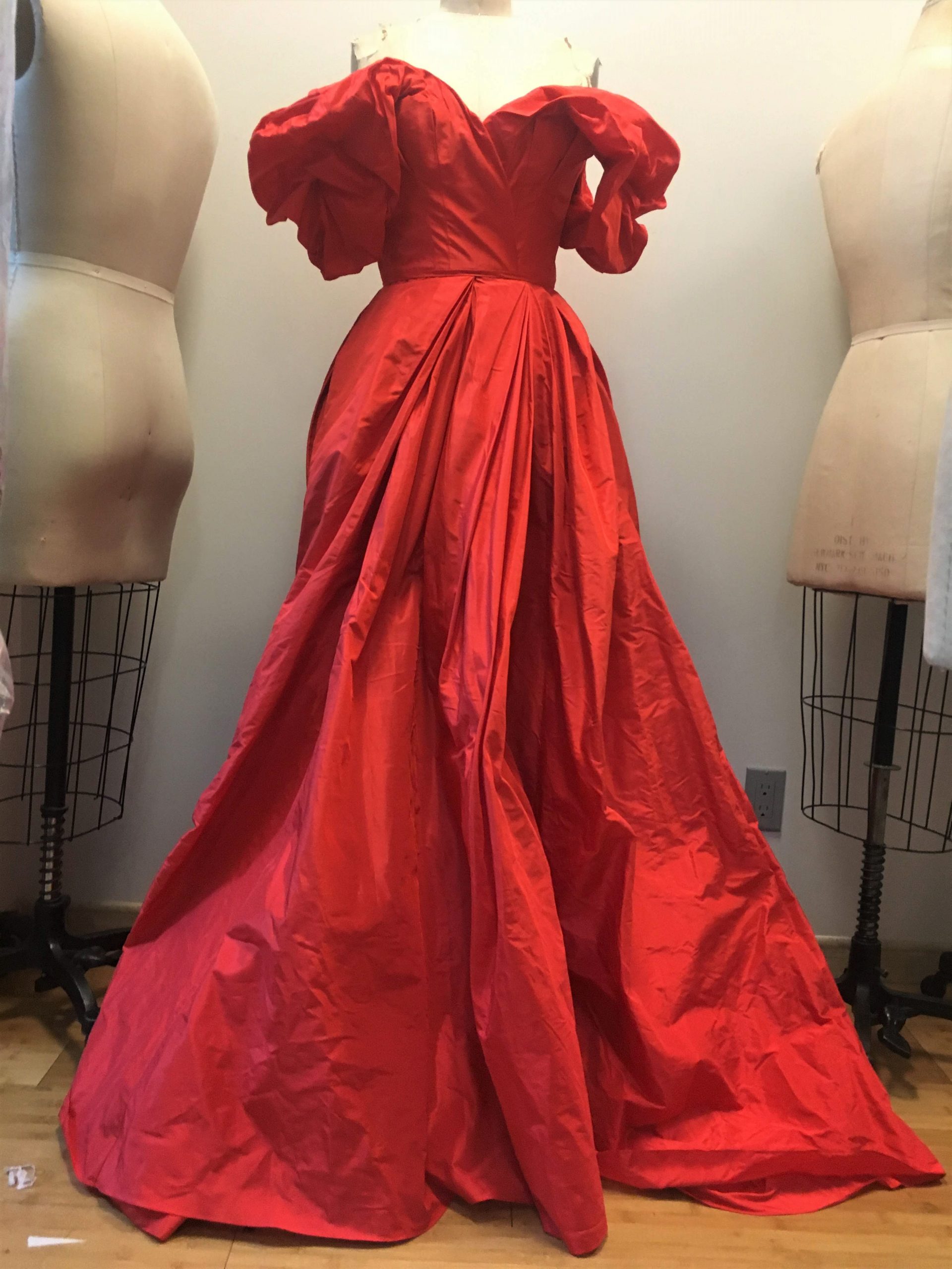 Carolina Herrera Taffeta Gown Tailored by Luxtailor