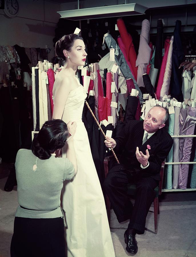 Christian Dior in 1950s 