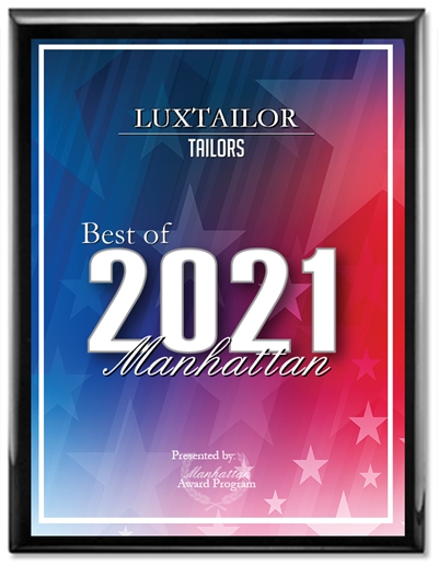 Best Of Manhattan Award - Luxtailor