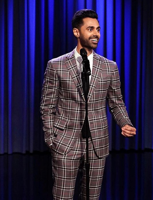 Hasan Minaj wearing Eidos Jacket