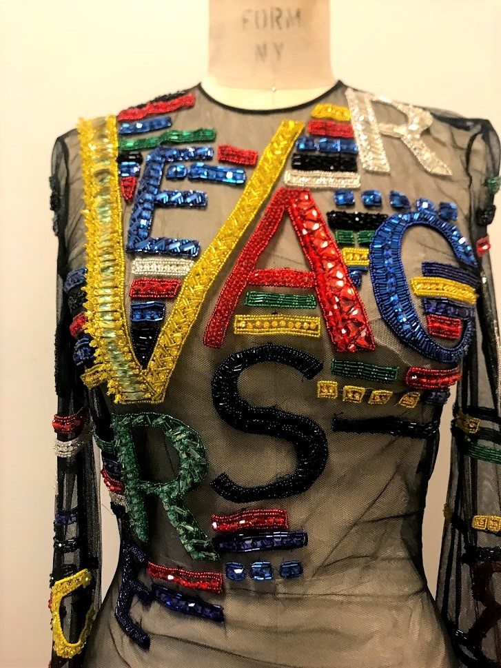 Beaded Bodysuit by Versace